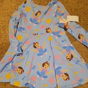 Rachel Light Blue Kids Dress Ms. Rachel